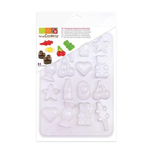 Plastic mold for candies & chocolates