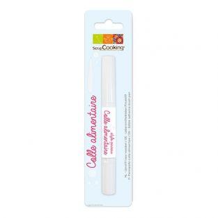 Stylo pinceau colle alimentaire - 2 ml