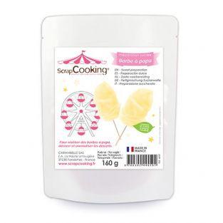 Sugar for cotton candy 160 g - Yellow