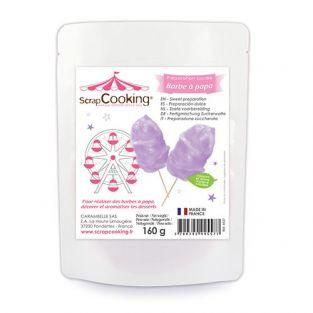 Sugar for cotton candy 160 g - Purple
