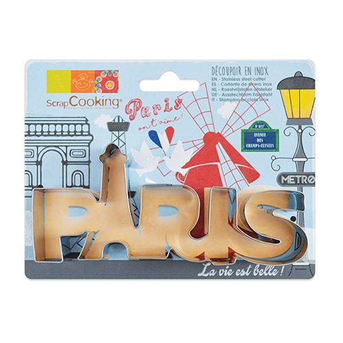 Cortador de galletas de acero inoxidable - París