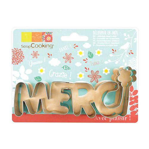 Stainless steel cookie cutter - Merci