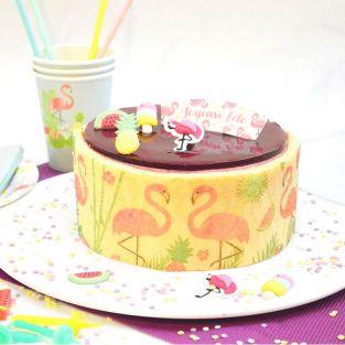Tropical Birthday Kit - Wafer decoration & Honeycomb balls