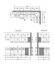 Cucina completa ad angolo cm 340 - 10 elementi - Bianco lucido