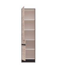 Colonne de cuisine 2 Portes ouverture gauche - 50 x 196 x 46 cm - chêne sonoma