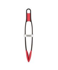 Tefal Pince à aliments noir et rouge