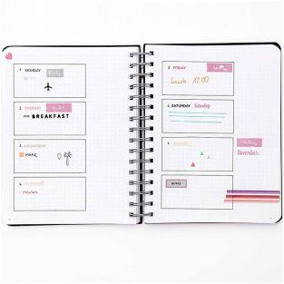 Carnet Queen de l'organisation © • A5, Spirales