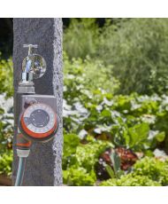 GARDENA Watering programmer – Rotary button – 9V battery not included – Max pressure 12 bar
