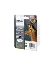 EPSON Multipack T1306 - Cerf - Cyan, Magenta, Jaune 