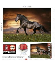 TRABENDES PFERD – 1000-teiliges Puzzle