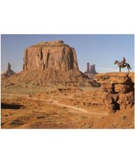 Landschafts- und Naturpuzzle – EDUCA – MONUMENT VALLEY – 1000 Teile – inklusive Fix-Puzzlekleber