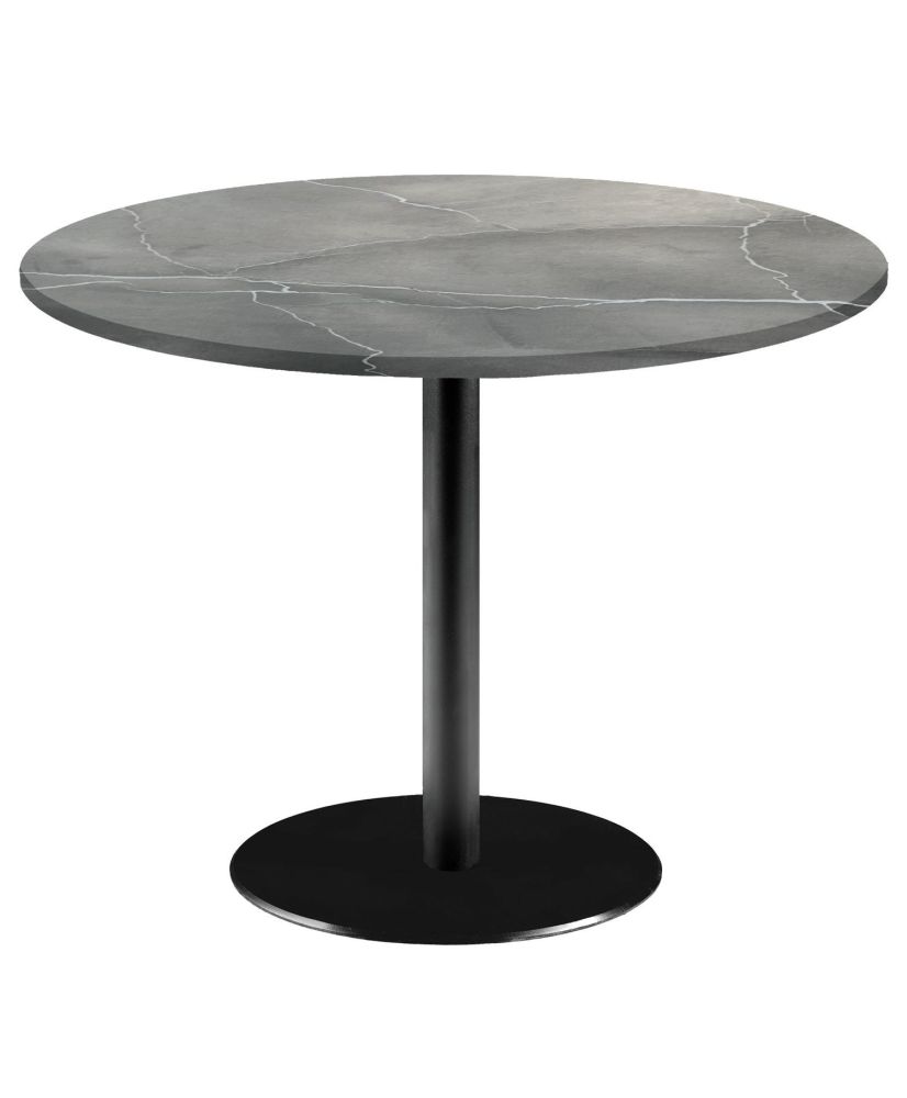Mesa redonda Ø 120 cm - modelo Roma luna azul jaspeada Mesa redonda Ø 120 cm - modelo Roma luna azul jaspeada