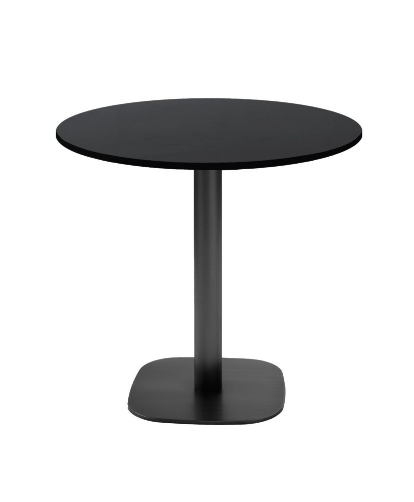 Mesa redonda Ø 70 cm - Modelo redonda negra Mesa redonda Ø 70 cm - Modelo redonda negra