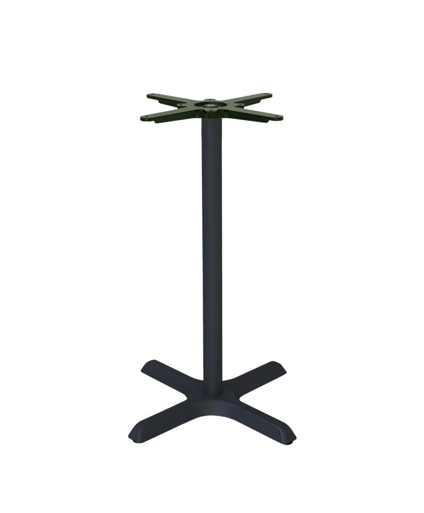 Base per tavolo alto altezza 110 cm modello Dina nera Base per tavolo alto altezza 110 cm modello Dina nera