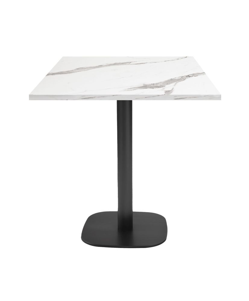 Mesa 70 x 70 cm - Modelo redonda mármol blanco Mesa 70 x 70 cm - Modelo redonda mármol blanco