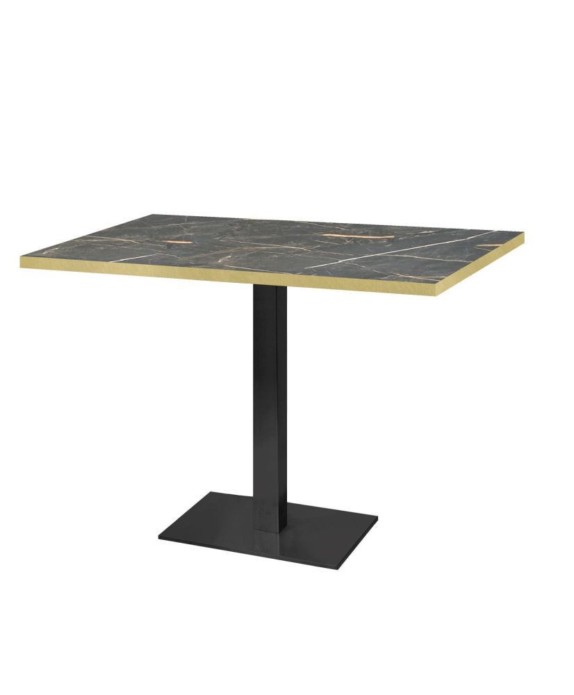 Table 120 x 70 cm - Milan samas marble with brass edges Table 120 x 70 cm - Milan samas marble with brass edges