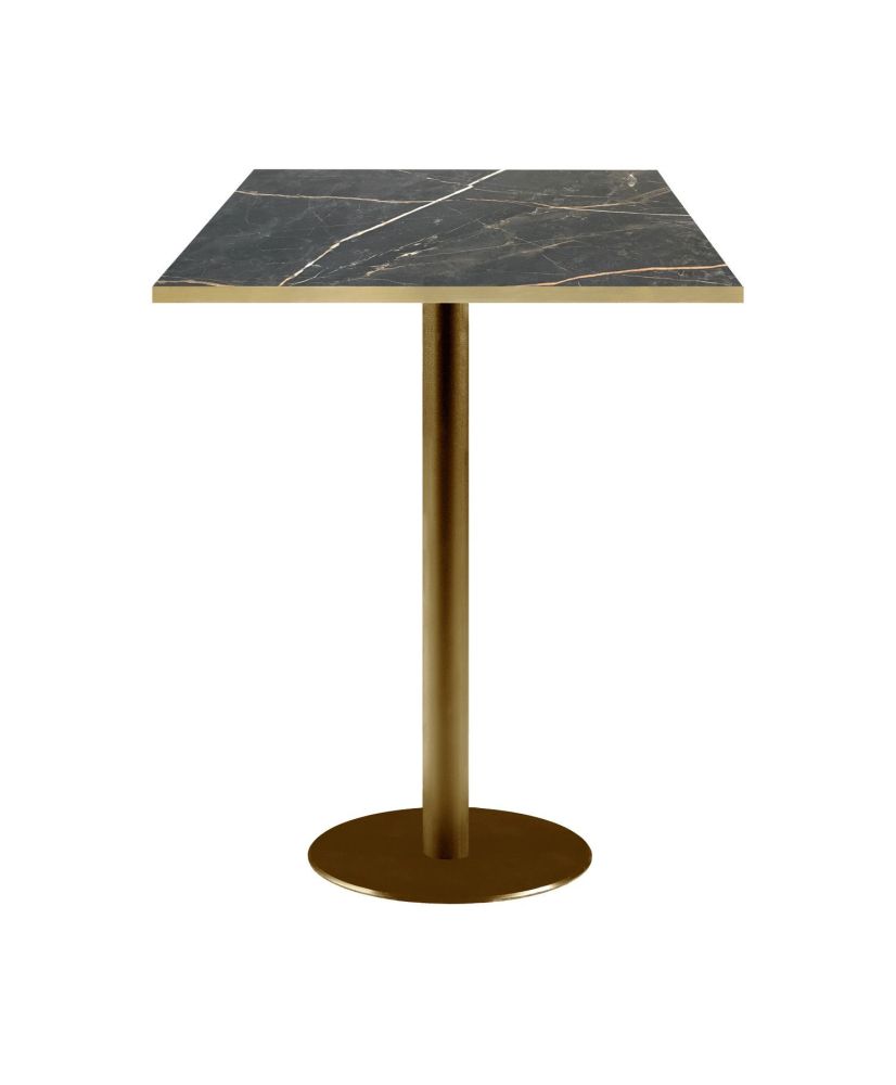 Mesa alta 60 x 60 cm Rome bistro fuego de mármol Mesa alta 60 x 60 cm Rome bistro fuego de mármol