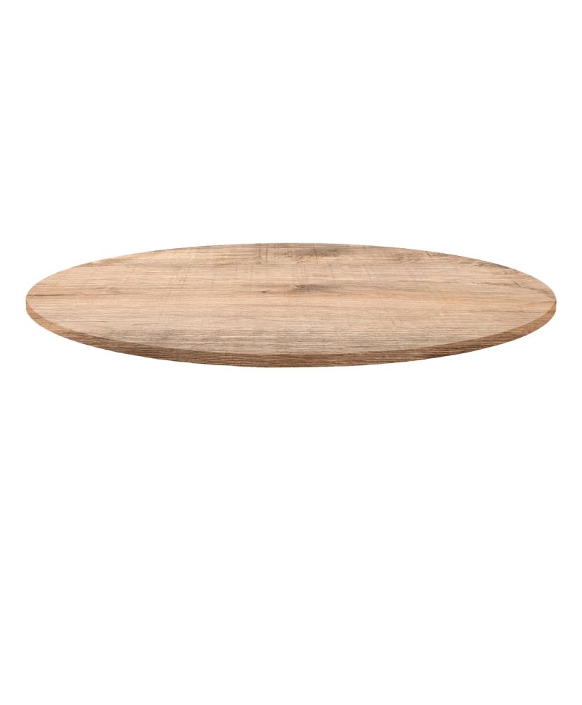 Tablero redondo Ø 120 decoración tanino natural Tablero redondo Ø 120 decoración tanino natural