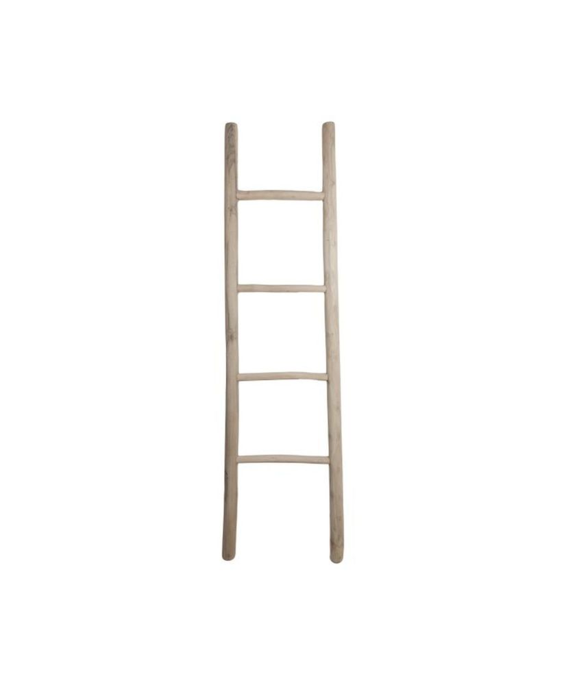 Collection HSM-Échelle décorative -35-45x5x150-Naturel-Teck Collection HSM-Échelle décorative -35-45x5x150-Naturel-Teck