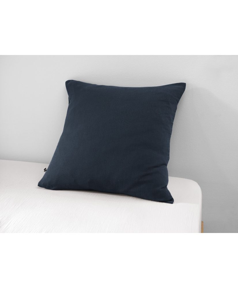 Funda de almohada 60 x 60 cm GAÏA Minuit Funda de almohada 60 x 60 cm GAÏA Minuit