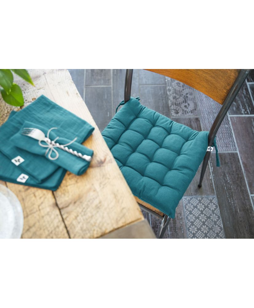 Cuscino per sedia 38 x 38 cm KALA Pavone Cuscino per sedia 38 x 38 cm KALA Pavone