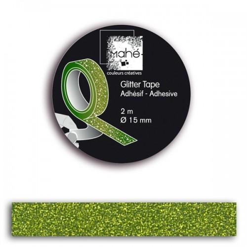  Glitter Tape - Green 