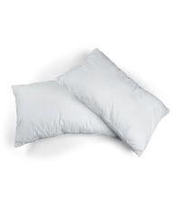 2 soft pillows in fluffy polyester microfibers, adjustable in height 50 x 70 cm