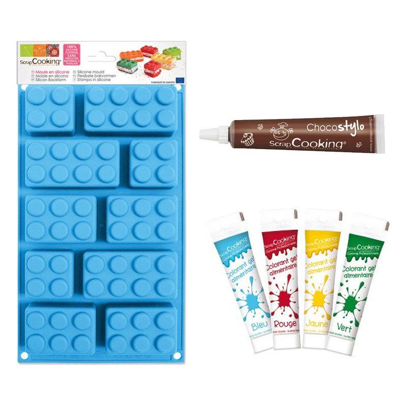 Colorant Alimentaire En Gel Rouge + Stylo Chocolat à Prix Carrefour