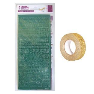 x signs 15MM Numbers PEEL OFF STICKERS Gold or Silver  Number =