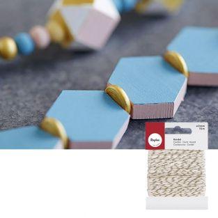 Alphabet beads square white 5 x 5 mm