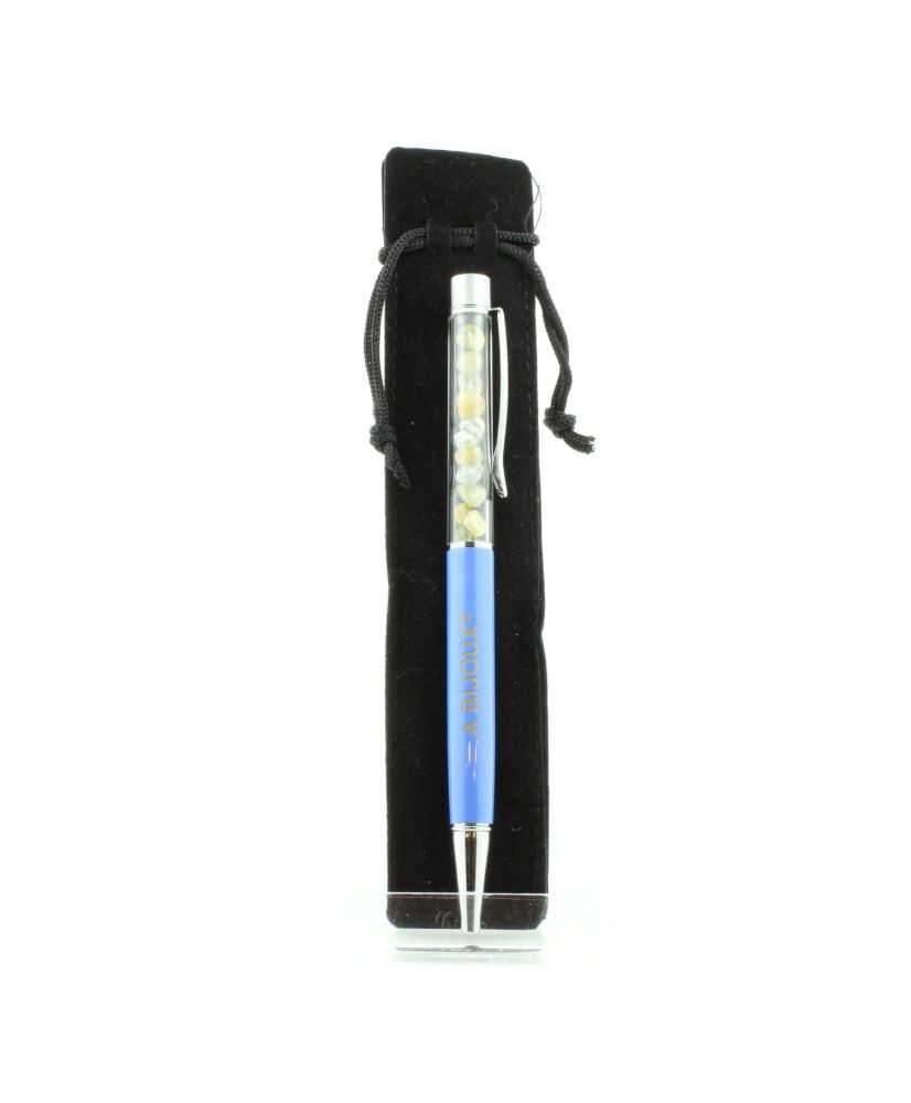 Pluma de minerales de topacio brasileño Pluma de minerales de topacio brasileño