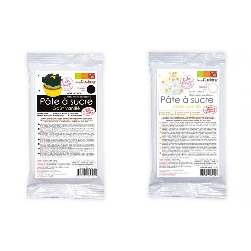 PATE A SUCRE NOIRE 250G– L'Atelier des Gâteaux