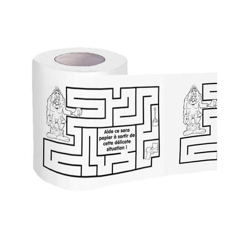 Papier WC labyrinthe - Youdoit.fr