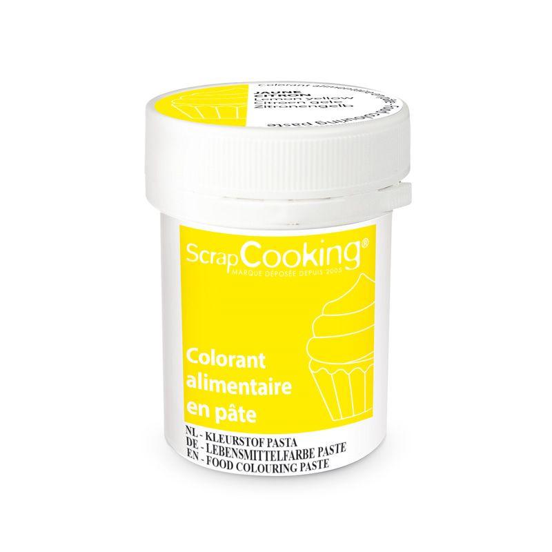 Colorant alimentaire de surface en poudre doré 20 g Scrapcooking 