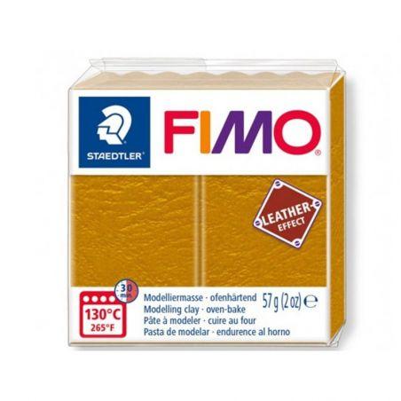 FIMO® Arcilla polimérica efecto cuero 57g márfil