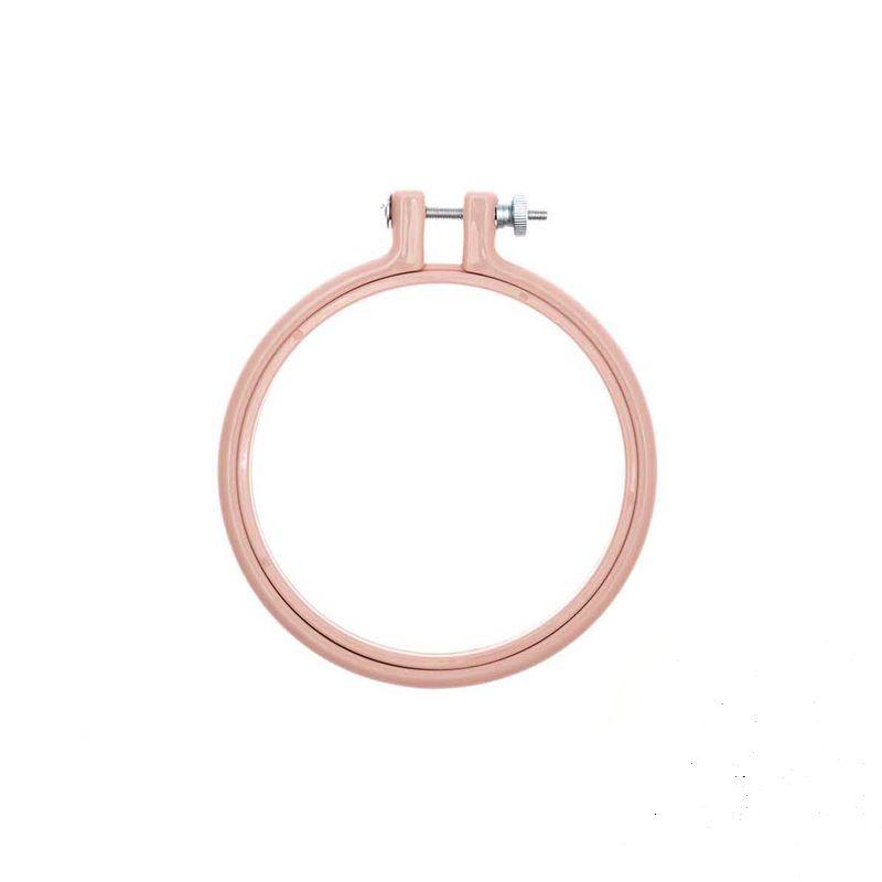 Stickerei-Ring - Rosa - ø 10,1 cm