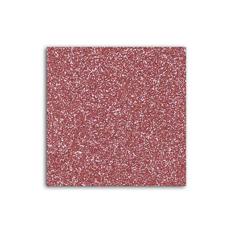 Tela brillante de hierro - Rosa nacarado - 30 x 21 cm