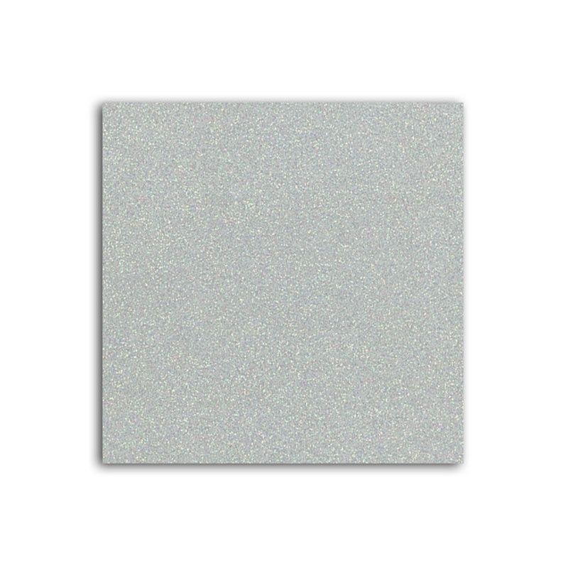 Tela brillante de hierro - Blanco iridiscente - 30 x 21 cm