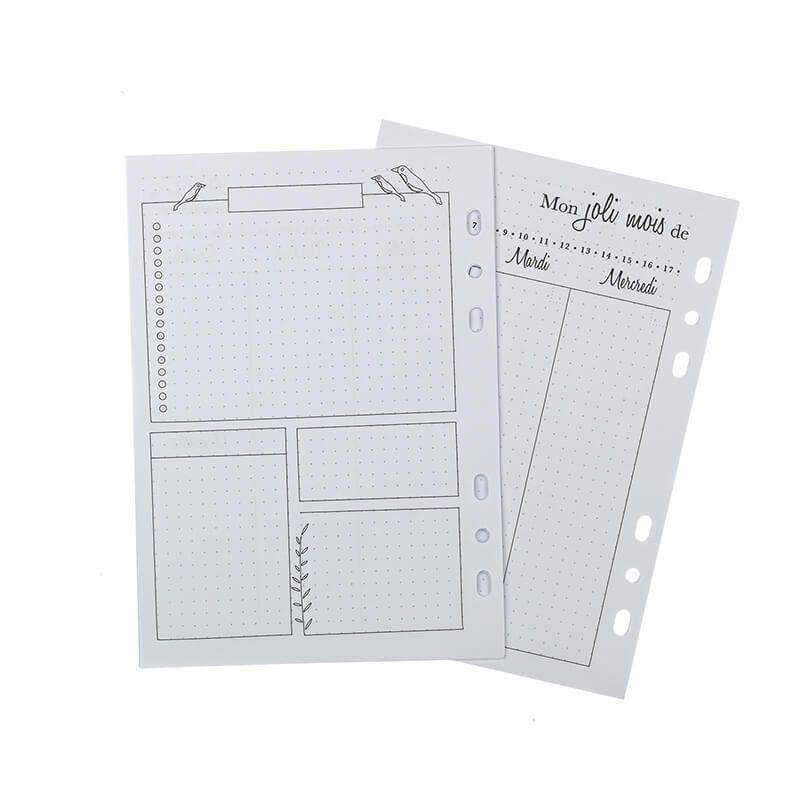 Bloc Notes To do List - 8 x 18,5 cm - 100 pages - Carnet à décorer