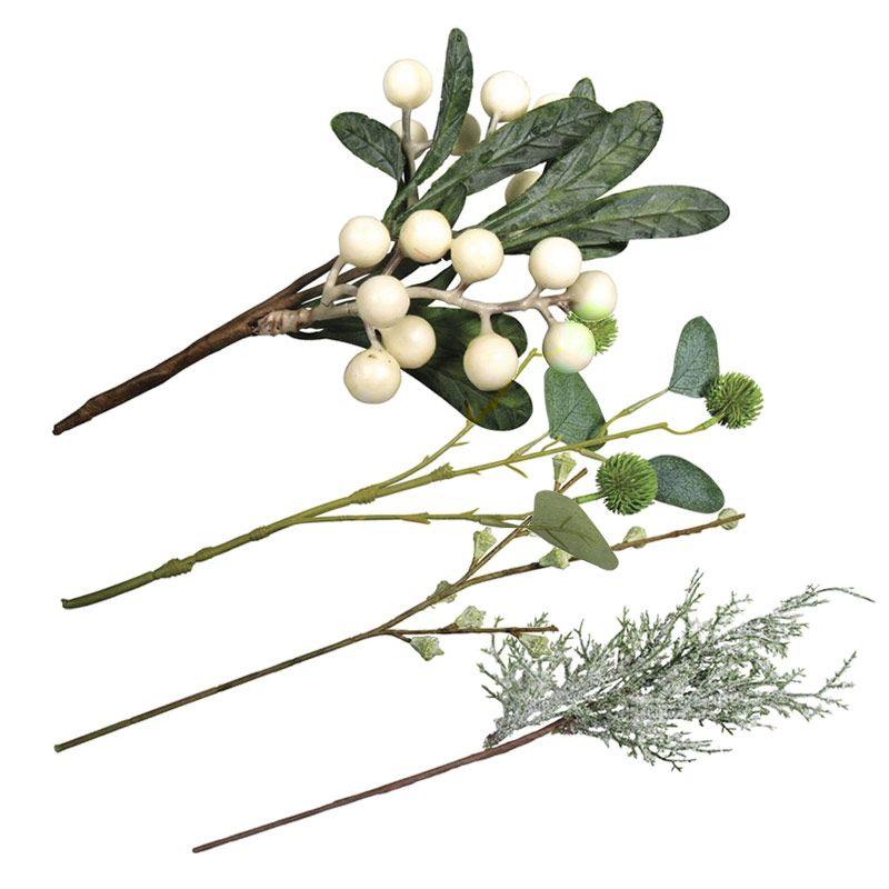 4 branches for Christmas decoration