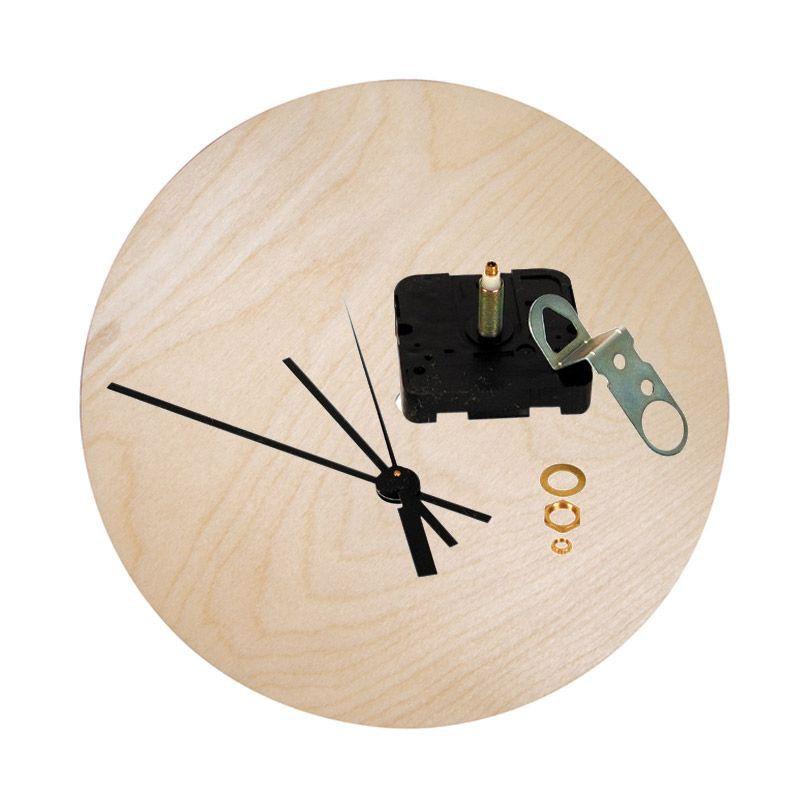 Orologio in legno Ø 25 cm da assemblare da soli