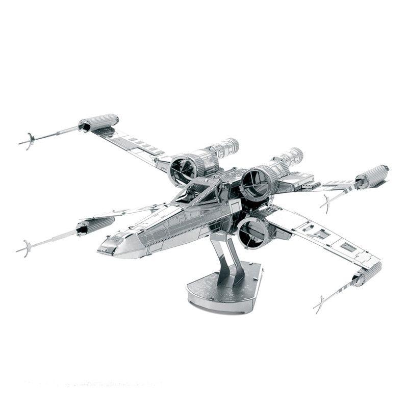 Maquette 3D en métal Star Wars - X-Wing Star Fighter