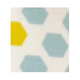  Masking tape with blue & yellow patterns 