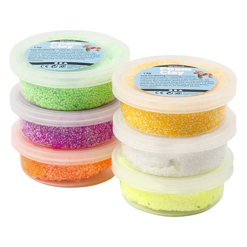 Set per modellare Foam Clay® - Colori pasquali - 6 x 14 g
