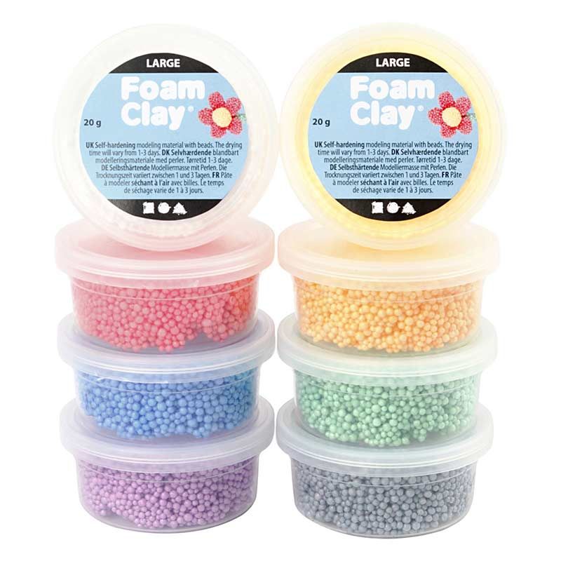 Ik denk dat ik ziek ben Marxisme ergens Foam Clay® modeling set - 8 x 20 g