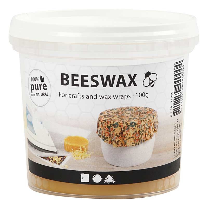 100% cera d'api naturale in barattolo - 100 gr