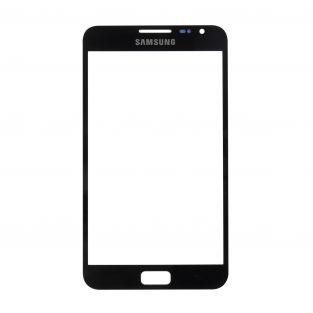  Vitre écran de façade noire + adhésif pour Samsung Galaxy Note N7000 
