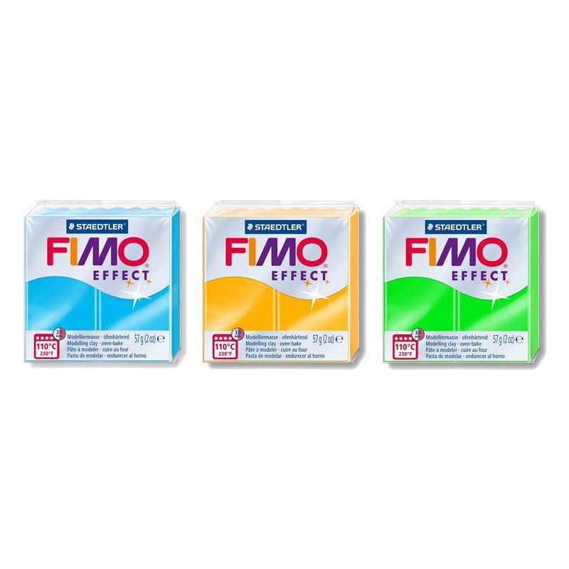FIMO® Arcilla polimérica efecto cuero 57g ocre