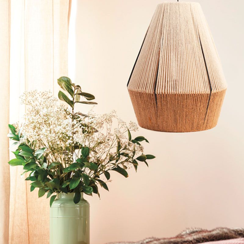 Diy Box To Customize Your Macramé Lampshade, How To Make Woven Lampshades
