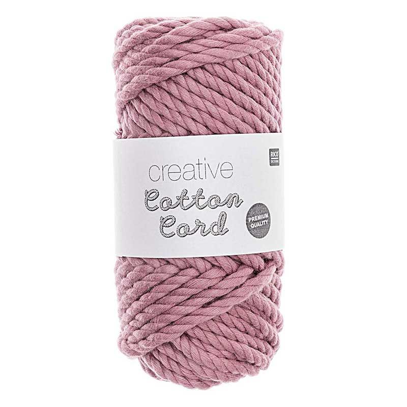 Cotton rope 25 m - Old pink